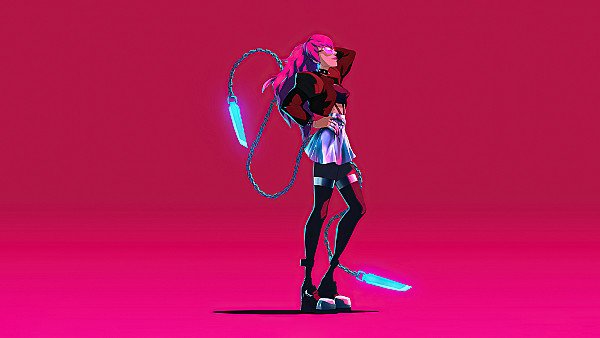 Evelynn Kda Neon 4k wallpaper