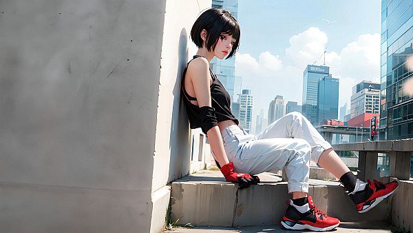 Faith Connors Mirrors Edge Fanart - hdwallpaper4k