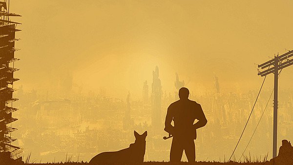 Fallout 4 Minimalist wallpaper