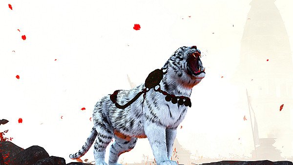 Far Cry White Tiger Artwork wallpaper