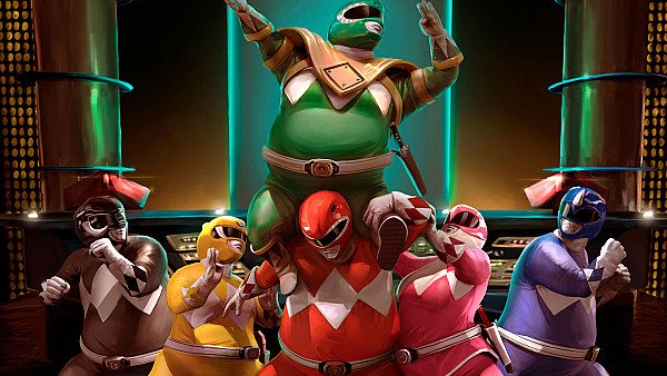 Fat Power Rangers Heroes 4k - hdwallpaper4k