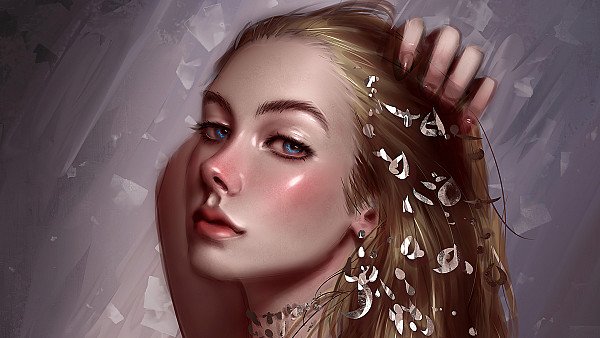 Female Portrait Fantasy - hdwallpaper4k