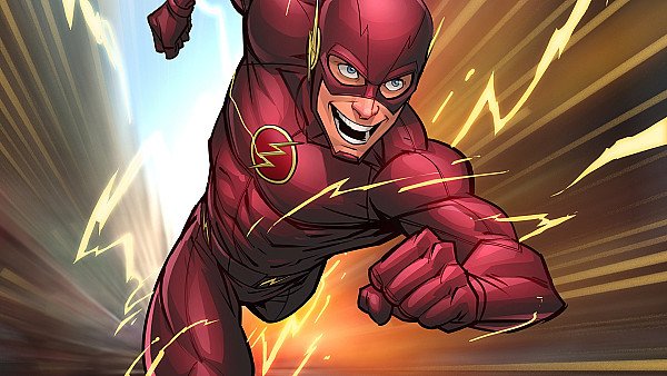 Flash Comic Art - hdwallpaper4k