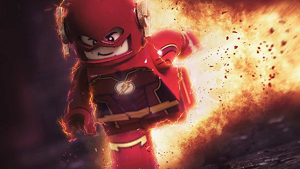 Flash Lego Toy 5k - hdwallpaper4k