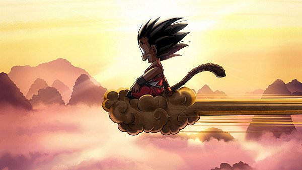 Flying Nimbus And Goku - hdwallpaper4k