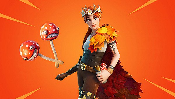 Fornite Autumn Queen Outfit 4k - hdwallpaper4k