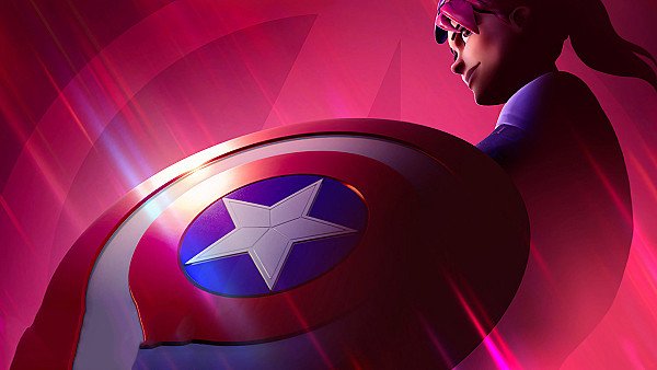 Fortnite Captain America Avengers - hdwallpaper4k