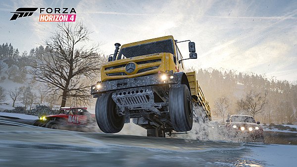 Forza Horizon 4 Mercedes Benz Truck - hdwallpaper4k