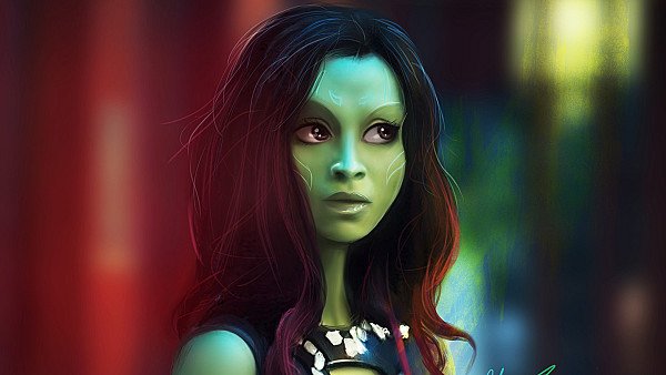 Gamora Fan Art wallpaper