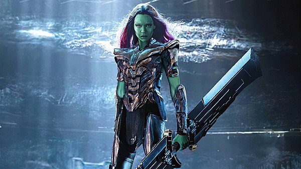 Gamora Wearing Thanos Armor 4k - hdwallpaper4k