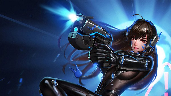 Gantz Dva Overwatch - hdwallpaper4k