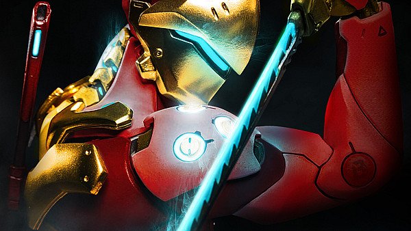 Genji As Iron Man - hdwallpaper4k