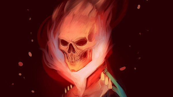 Ghost Rider Digital Art - hdwallpaper4k