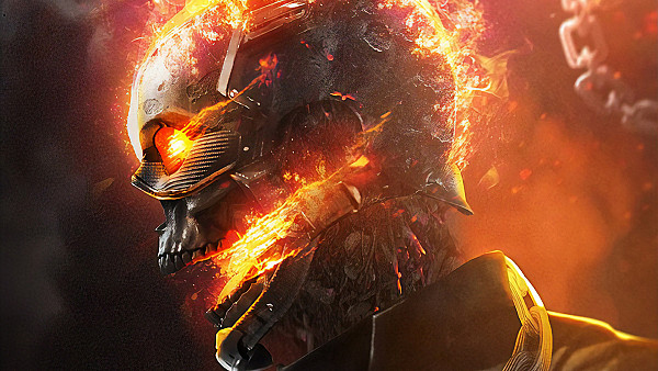 Ghost Rider Superhereo Art - hdwallpaper4k