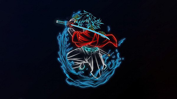 Giyu Tomioka Kimetsu No Yaiba 4k wallpaper