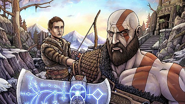 God Of War 10k Artwork - hdwallpaper4k