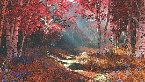 God Of War 4 Autumn Nature 4k - hdwallpaper4k