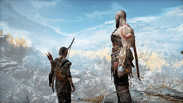 God Of War 4 Kratos And Atreus 4k - hdwallpaper4k