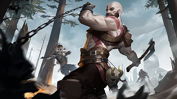 God Of War Fanartwork - hdwallpaper4k