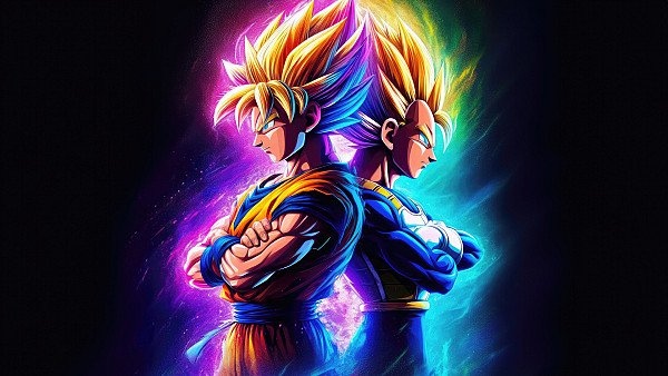 Goku And Vegeta Rivalry Ignited - hdwallpaper4k