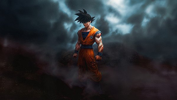 Goku Charged And Ready - hdwallpaper4k