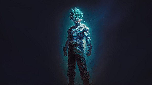 Goku Super Saiyan Blue 5k wallpaper