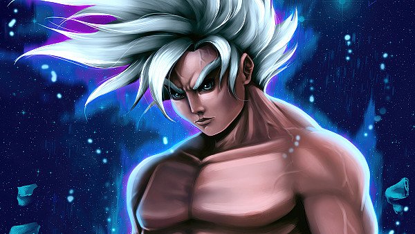 Goku Ultra Instinct Artwork - hdwallpaper4k