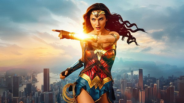 Golden Wonder Woman - hdwallpaper4k