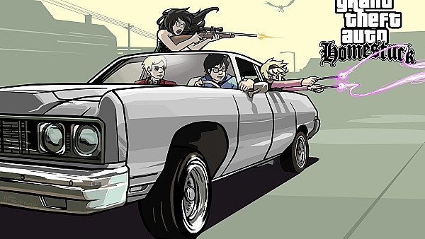 Grand Theft Auto Homestuck wallpaper