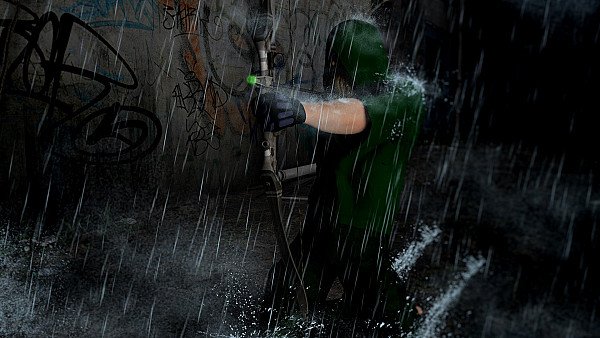 Green Arrow Digital Art wallpaper