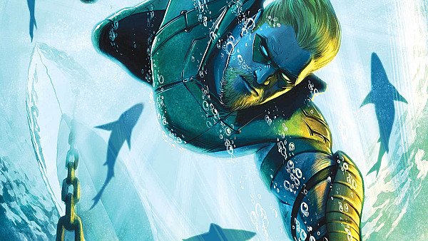 Green Arrow Underwater Artwork wallpaper