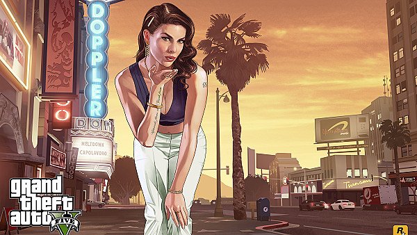 Gta 5 Loading Girl wallpaper