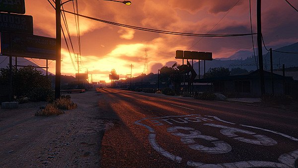 GTA 5 Sunset wallpaper