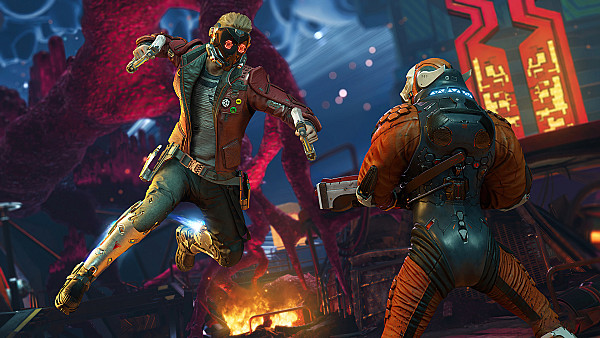 Guardians Of The Galaxy Game Star Lord - hdwallpaper4k