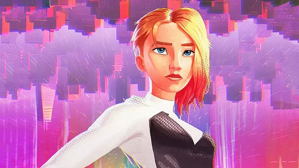 Gwen Stacy In SpiderMan Across The Spiderverse 2023 - hdwallpaper4k