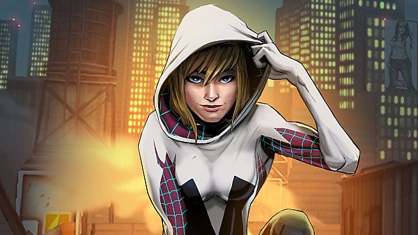 Gwen Stacy Spider Girl Art wallpaper