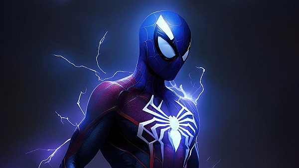 Half Human Spiderman - hdwallpaper4k