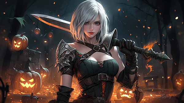 Halloween Vagabond Riven League Of Legends - hdwallpaper4k