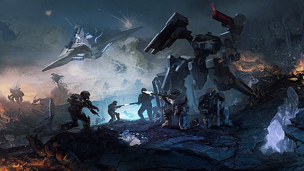 Halo Wars 2 Operation Spearbreaker Engagement wallpaper