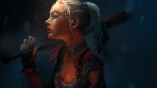 Harley Quinn 5k Artwork - hdwallpaper4k