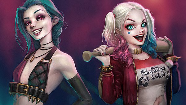 Harley Quinn And Friend - hdwallpaper4k