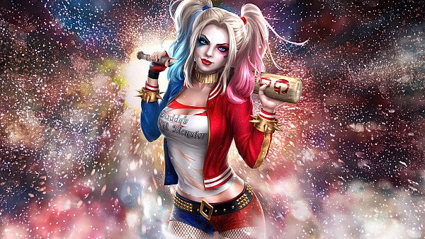 Harley Quinn Artistic Rebellion - hdwallpaper4k