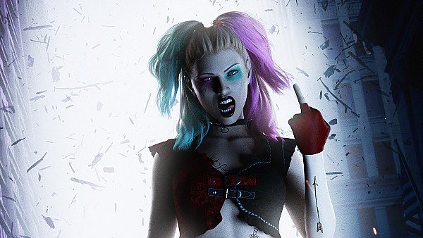 Harley Quinn Crazy Girl - hdwallpaper4k