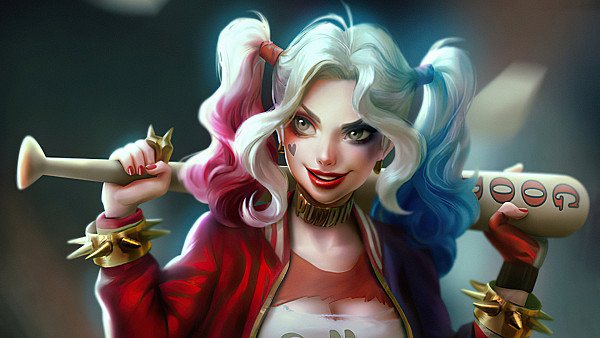 Harley Quinn Dadys Lil Monster 4k - hdwallpaper4k