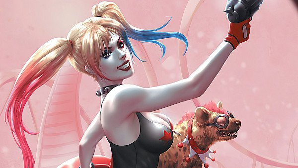 Harley Quinn Hyenas - hdwallpaper4k