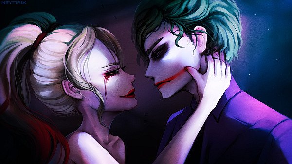 Harley Quinn Joker Valentine Fantasy - hdwallpaper4k