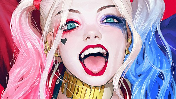 Harley Quinn Laugh - hdwallpaper4k