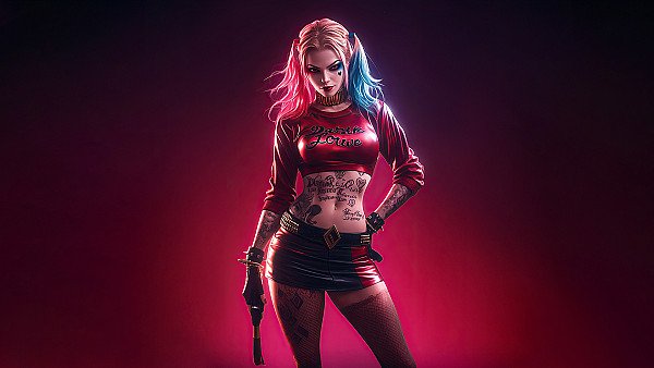 Harley Quinn Mad Girl - hdwallpaper4k