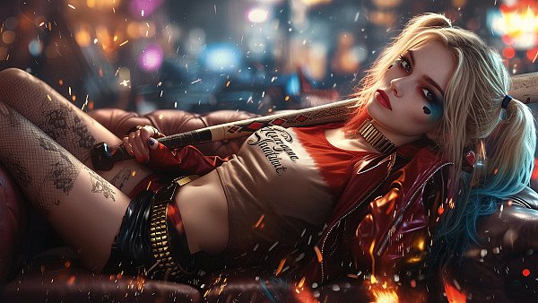 Harley Quinn Menace - hdwallpaper4k