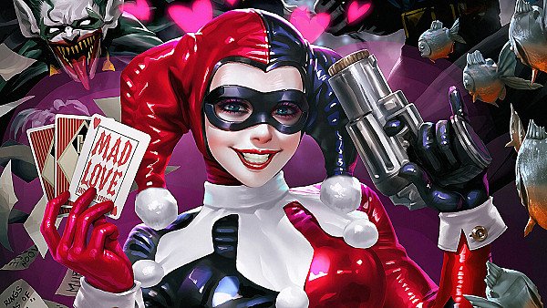 Harley Quinn Smiling - hdwallpaper4k